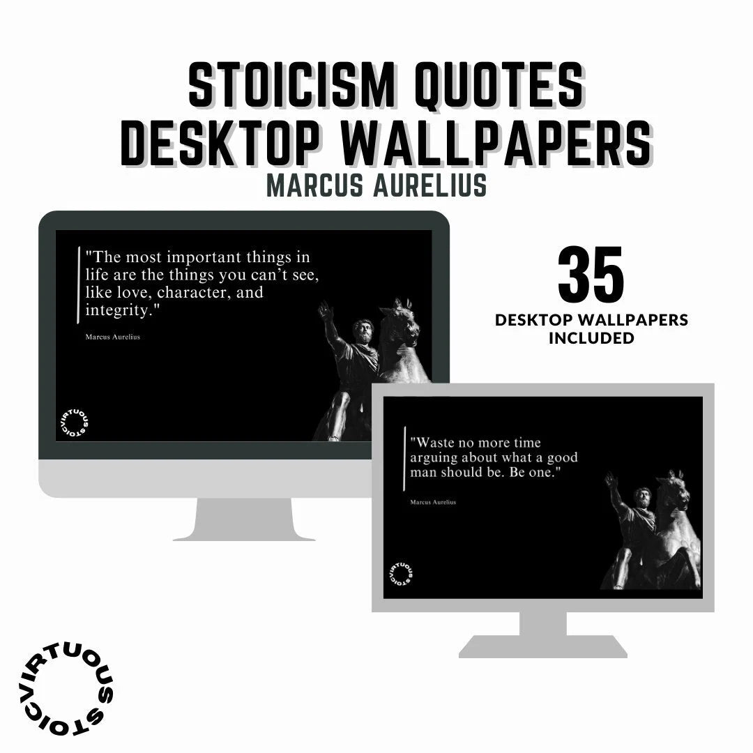 35 Marcus Aurelius Stoic Quotes Desktop Wallpapers | Stoicism Wallpaper | Stoic Art | Stoic Quotes | Stoicism Quotes Dark Desktop Wallpaper